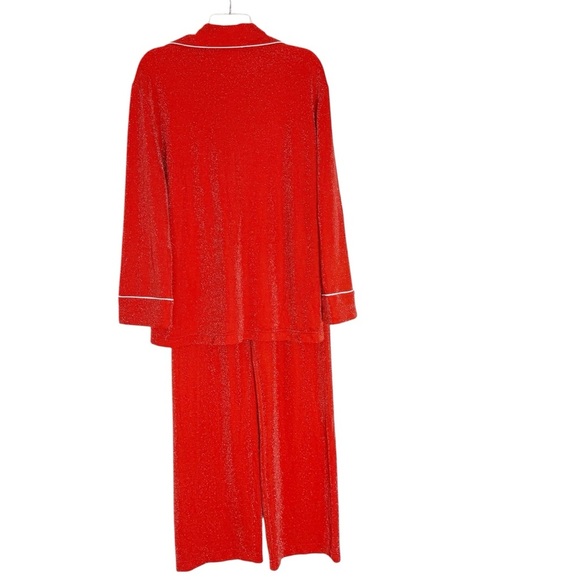 NWT Sleeper Saturn Lurex Pajama Set in Red Size S - Picture 11 of 15